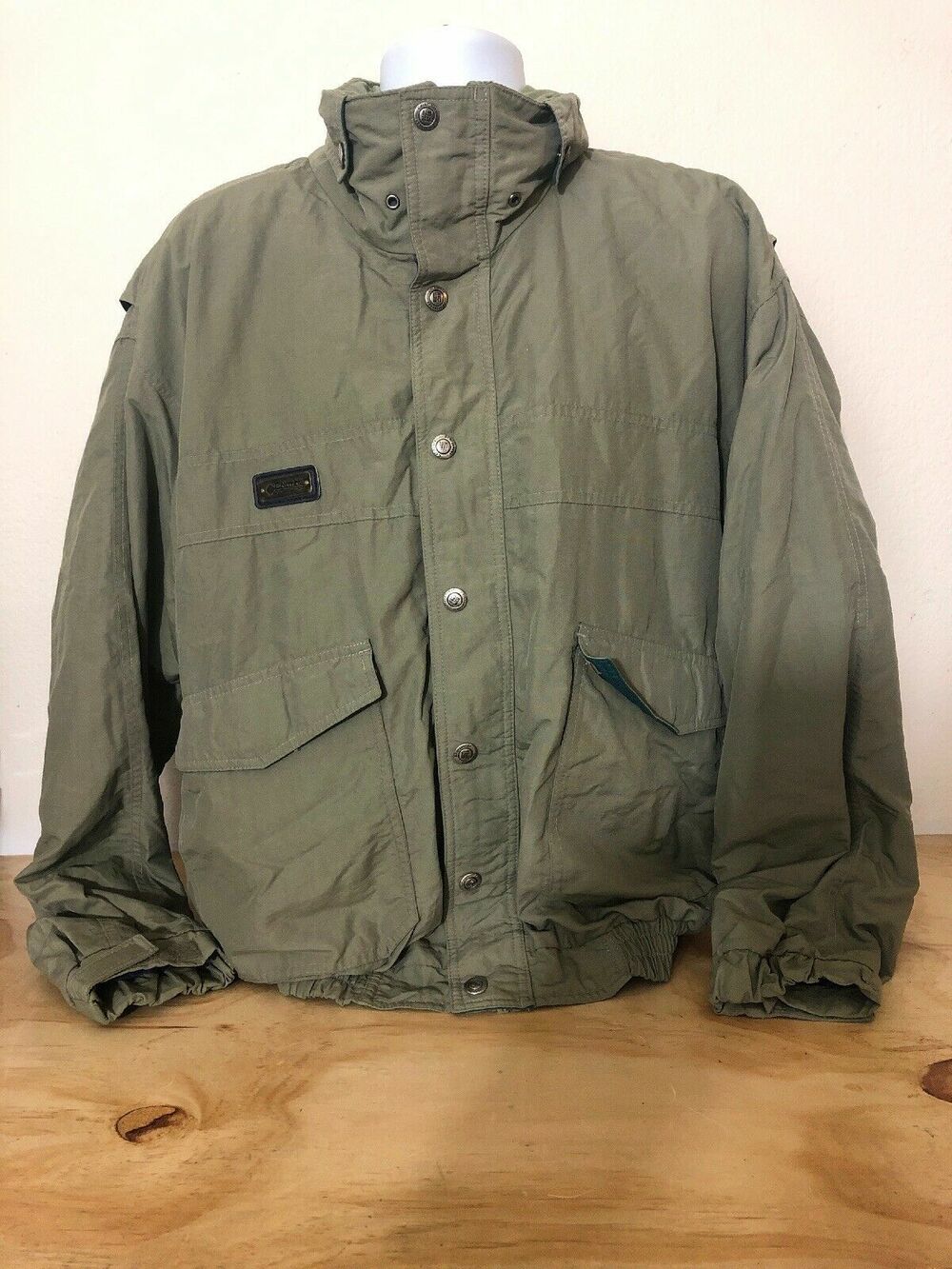 Columbia Sportswear Men's Radial Sleeve Jacket Size Large Olive Green